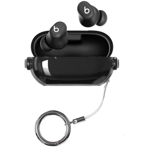 INF Za&scaron;čitno ohi&scaron;je, združljivo z Beats Solo Buds - prozoren PC TPU pokrov Transparent+Black, (5000074684) Cene