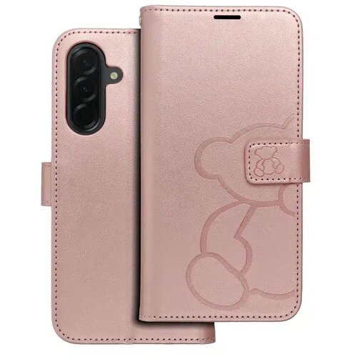 Mezzo Book case preklopna torbica za SAMSUNG GALAXY A36 5G Teddy Bear Rose Gold Cene