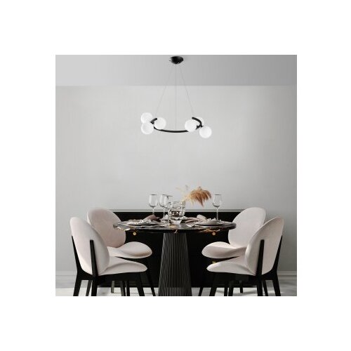 Opviq Luster Luminar-14145, 55x50x115cm, IP20, Crno-bijela Cene
