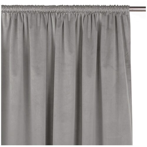 Filumi Siva zavjesa za djelomično zamračenje od samta 200x225 cm Velto &amp;ndash; Slike