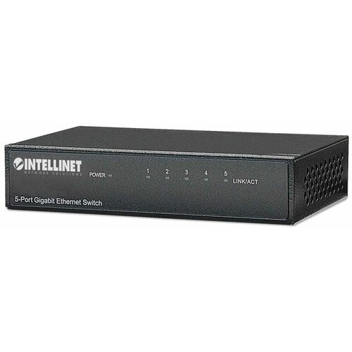 Intellinet 5-Port Gbt Switch metal case Slike