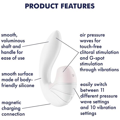 Satisfyer Vibrator Supernova bel Slike