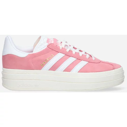 Adidas Niske tenisice 'Gazelle Bold' zlatna / roza / bijela