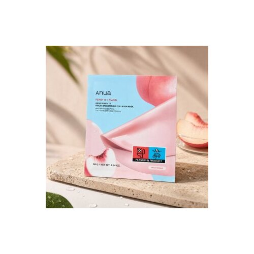 Anua Peach 70 + Niacin maska iz blaga Brightening Collagen Mask 4 x 38 g Slike