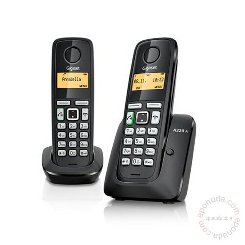 Gigaset A220A Duo bežični telefon Slike