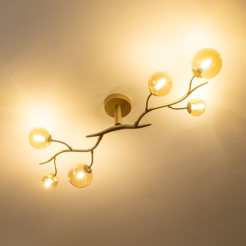  Brilagi - LED plafonski luster MISTEL 6xG9/3W/230V zlatni Slike