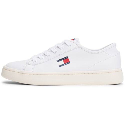Tommy Jeans Nizke superge marine / rdeča / bela Slike