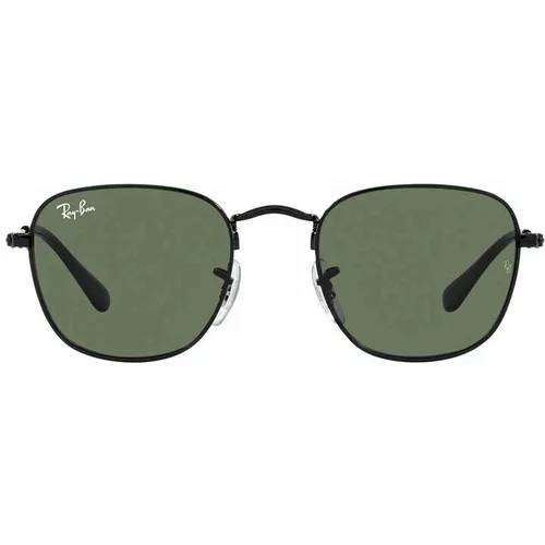 Ray-ban Otroška sončna očala Frank Kids zelena barva, 0RJ9557S