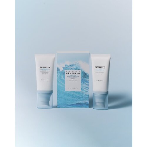 SKIN1004 Madagascar Centella Hyalu-Cica Water-Fit Sun Serum Twin Pack za&amp;scaron;titni serum s hidratantnim učinkom DUOPACK Slike
