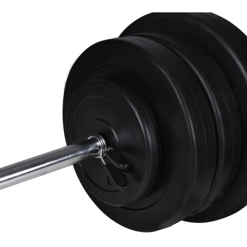  Klupa za vježbanje sa stalkom za utege i setom utega 60,5 kg Slike