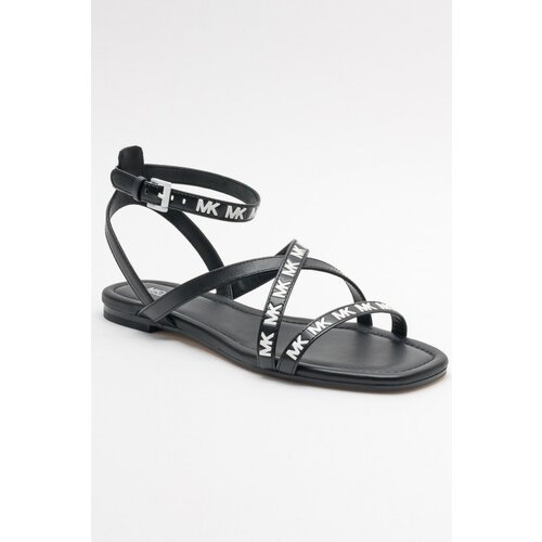 Michael Kors Sandals - TASHA FLAT SANDAL black Slike
