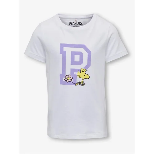 Only White Girls' T-Shirt Peanuts - Girls