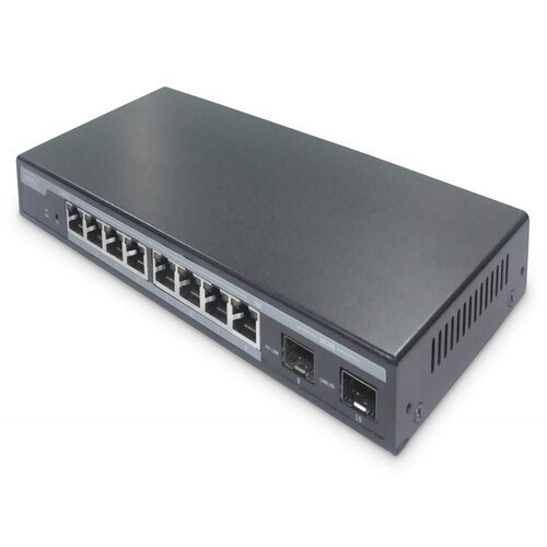 Digitus 8-Port Gigabit PoE Networkswitch, Desktop, L2 managed, 2 Uplinkports, SFP, 86 W, af /at Cijene