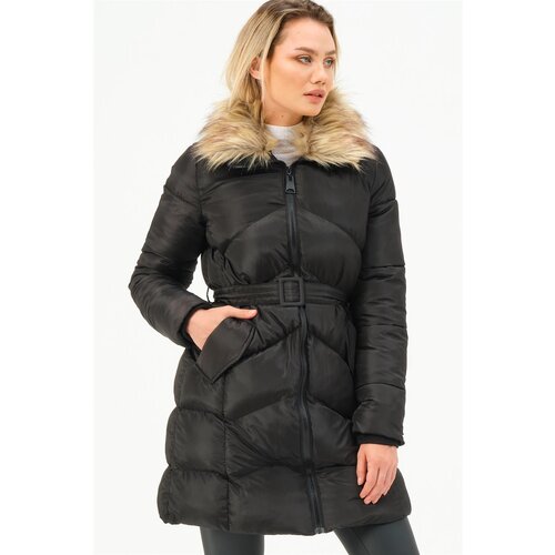 Dewberry Z6767 WOMEN'S COAT-BLACK Cijene