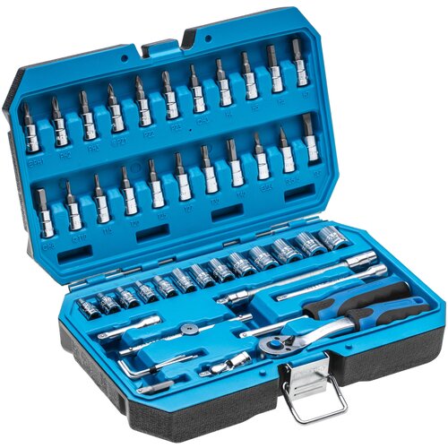 Hogert 46-dijelni set nasadnih ključeva 1/4&amp;Prime; HT1R416 Slike