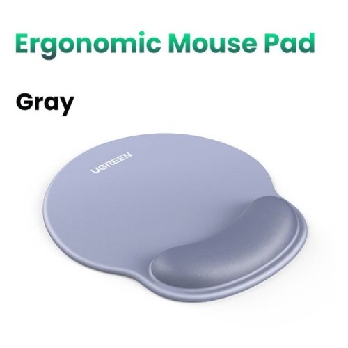 Ugreen ergonomska podloga za mi&scaron;ko z naslonom za zapestje - sivo modra Cene