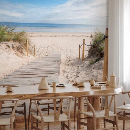  Foto tapeta - On the beach 150x105 Vodootporna Slike