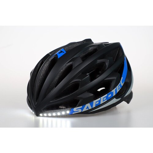 Safe-Tec TYR 2 crno-plavi M (55 cm - 58 cm) Slike