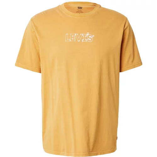Levi's Majica pastelno narančasta / bijela