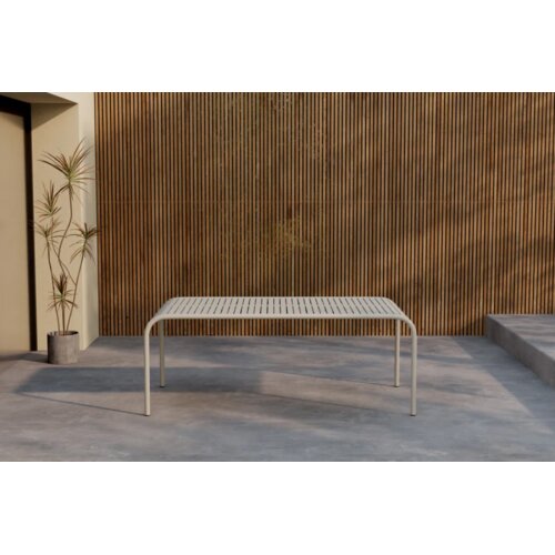 Venture Home Borneo pravokutni vrtni blagovaonski stol 200 × 100 cm, bež Cene