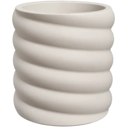 ELHO Cvetlični lonec swirl 37 cm - laneno bela Cene