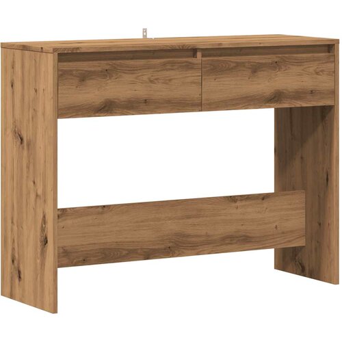 vidaXL Konzolna mizica artisan hrast 100x35x76,5 cm inženirski les Cene
