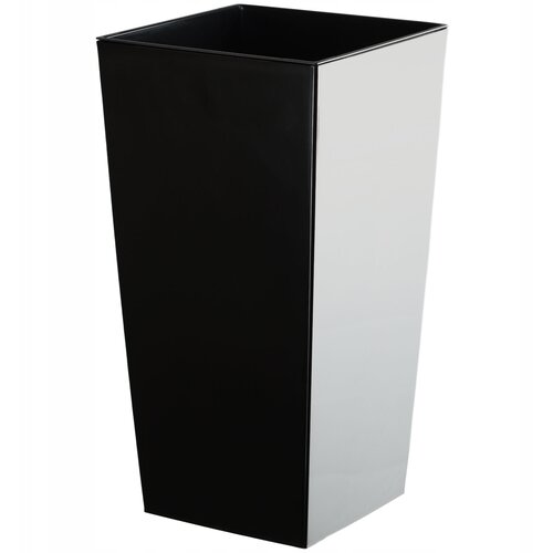 KADAX vrtni lonec z vložkom 29x58 cm visok velik črn sijajni cvet, (5000350821) Cene