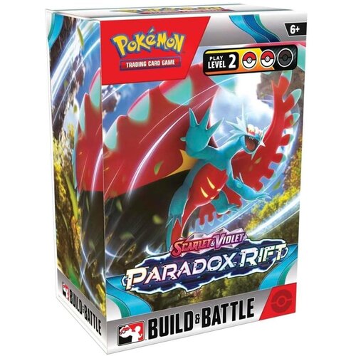 Pokémon Company International Board Game - Pokemon - TCG Scarlet & Violet - Paradox Rift - Build & Battle Box Cene