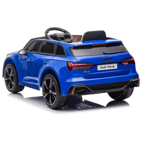 Lean Toys akumulatorsko vozilo audi RS6 modra12V Slike