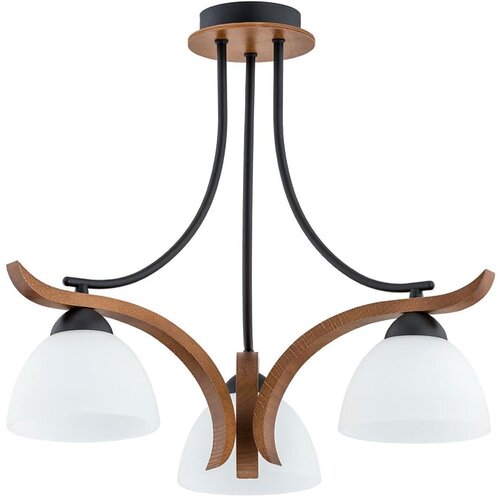  Prislonjeni plafonski luster BAFIA 3xE27/15W/230V braon Cene