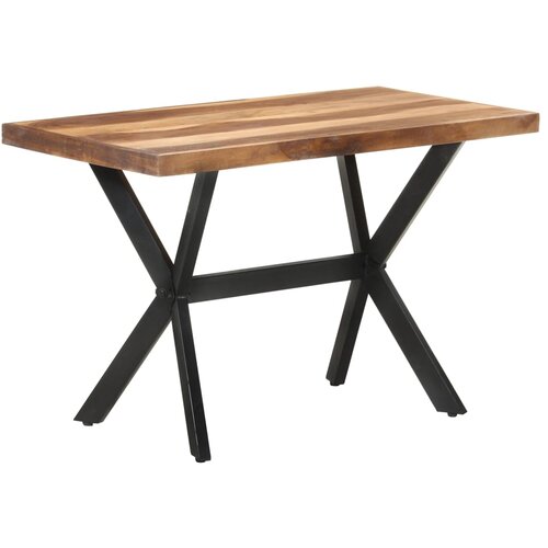  Blagovaonski stol 120 x 60 x 75 cm od masivnog drva s premazom Cene