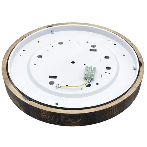 Brilagi plafonsko svetlo carvalho slim smokey 3xE27/60W/230V hrast prečnik 47,5 cm Slike
