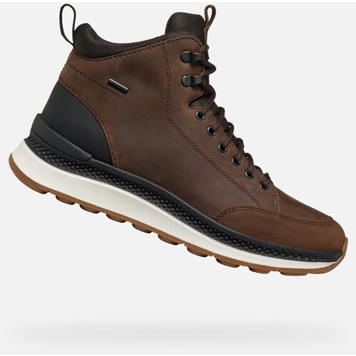 Geox Brown men&amp;#039;s ankle boots Spherica Actif X2 - Men Slike