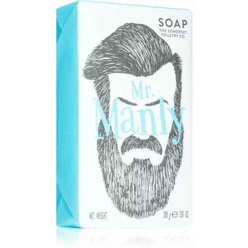 The Somerset Toiletry Co. Mr Manly Sage luksuzni sapun za muškarce 200 g