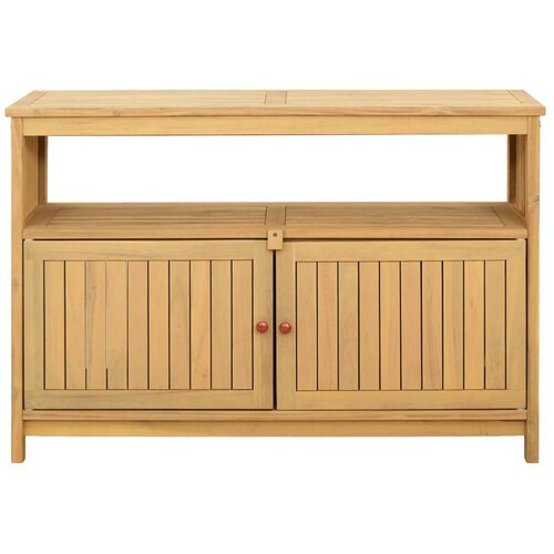  Vrtna konzola s pohranom Svijetla akacija 110 x 35 x 75 cm - 110 x 35 x 75 cm Svijetli bagrem Slike