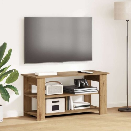  Stalak za TV Umjetnički hrast 100 x 40 x 50 cm Slike