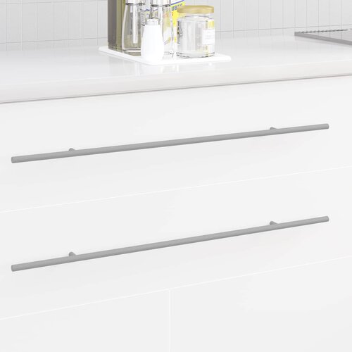 Drška za ormar 2 pcs Srebrno 700mm Nehrđajući čelik Cijene
