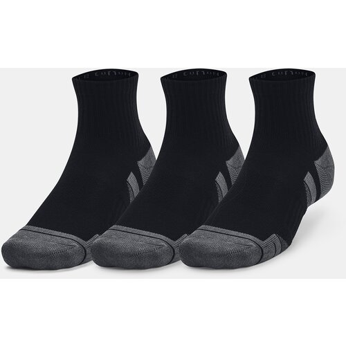Under Armour UA Performance Cotton 3p Qtr-BLK socks - unisex Slike