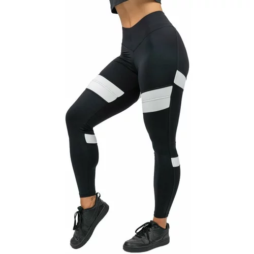 NEBBIA High Waisted Scrunch Leggings True Hero Black M Fitnes hlače