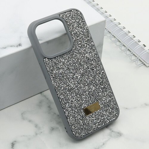  Maska diamond selection za iphone 15 pro/ srebrna Cene