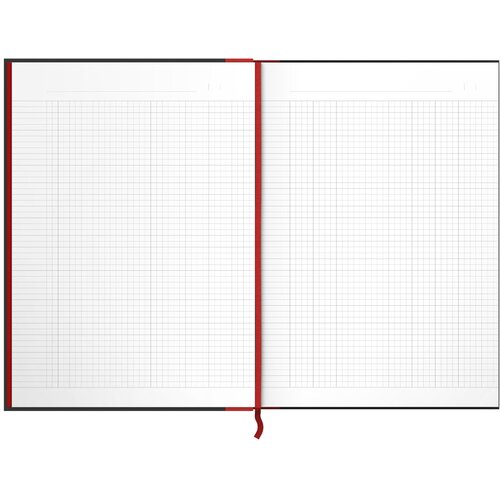 Oxford Black n, rdeč zvezek - vezan, DIN A4, kvadrat, (21654927) Cene