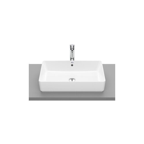 Roca A3270Y2000 The Gap Square White umivaonik (lavabo) 60x37x13 nadgradni sa prelivom pravougaoni Cene