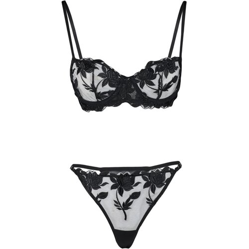 Trendyol Ženski set donjeg ve&scaron;a Thmaw24Cc00012, Crni Cene