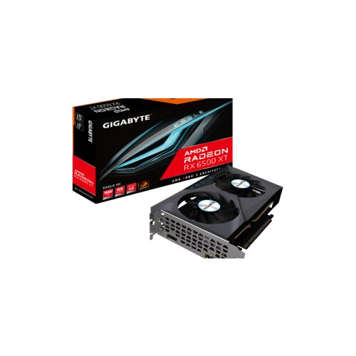 Gigabyte VGA RX 6500 XT Eagle;4GB GDDR6 64bit; HDMI,DP;[GV-R65XTEAGLE-4GD] Cijene