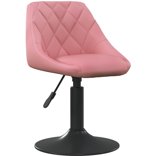 VidaXL Bar Stol Roza Umetna usnja Srednje Okroglo Moderno Ergonomsko, (22094267) Slike