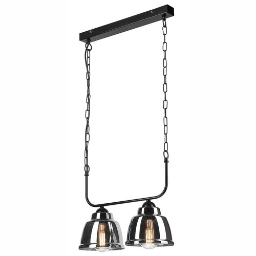 LAMKUR Luster na lancu MARIO 2xE27/60W/230V hrom Cene