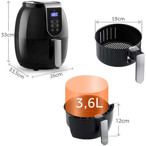 Friteza na vrući zrak 3,6l Berdsen BD-651 Slike