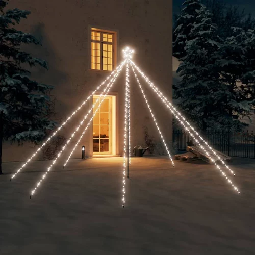  Božićno drvce LED s 576 LED žarulja hladno bijelo 3,6 m