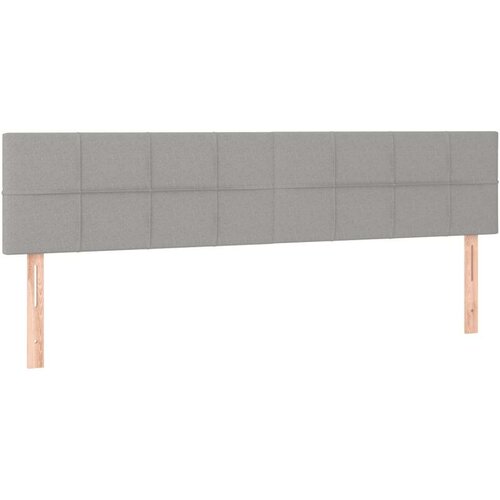  S oprugama i madracem svjetlosivi 180x200 cm od tkanine Slike