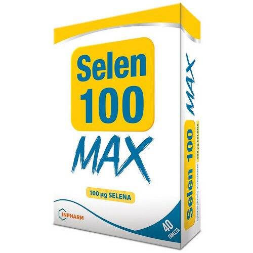 Inpharm Diet selen 100 max tablete 100 mcg Slike